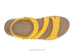 correa bidireccional naxos mujer Orthofeet 00DT13 amarillo sandalias - Image 3