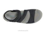 correa bidireccional naxos mujer Orthofeet 00DT15 negro sandalias - Image 3