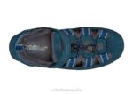 correa de tacón de nápoles mujer Orthofeet 00DT35 azul sandalias - Image 6