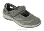 correa de talón sanibel mujer Orthofeet 00DT108 gris oliva zapatos casuales