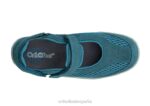 correa de talón sanibel mujer Orthofeet 00DT109 azul zapatos casuales - Image 6