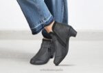 emma mujer Orthofeet 00DT89 negro botas - Image 2
