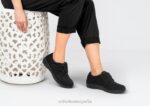 estiramiento wichita mujer Orthofeet 00DT93 negro zapatos casuales - Image 2