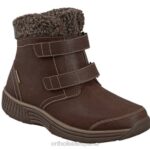 florencia impermeable mujer Orthofeet 00DT80 marrón botas