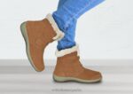 florencia mujer Orthofeet 00DT82 camello botas - Image 2