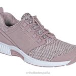 francis sin corbata mujer Orthofeet 00DT54 rosa zapatillas