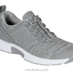 francis sin corbata mujer Orthofeet 00DT56 gris zapatillas