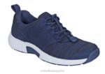 francis sin corbata mujer Orthofeet 00DT57 azul zapatillas