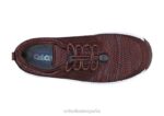 francis sin corbata mujer Orthofeet 00DT58 granate zapatillas - Image 6