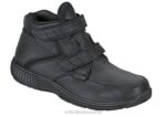 garganta del glaciar hombres Orthofeet 00DT157 negro botas