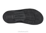 Geminis hombres Orthofeet 00DT120 negro sandalias - Image 4