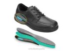 gramo hombres Orthofeet 00DT170 negro Zapatos de vestir - Image 6