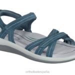 hidra mujer Orthofeet 00DT5 azul sandalias