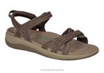 hidra mujer Orthofeet 00DT6 marrón sandalias