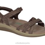 hidra mujer Orthofeet 00DT6 marrón sandalias