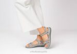 hidra mujer Orthofeet 00DT7 gris sandalias - Image 2
