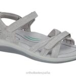 hidra mujer Orthofeet 00DT7 gris sandalias