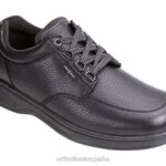 isla avery hombres Orthofeet 00DT172 negro zapatos casuales