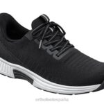kita manos libres mujer Orthofeet 00DT42 negro zapatillas