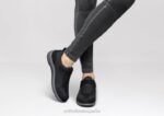 lana de volcán mujer Orthofeet 00DT94 negro zapatos casuales - Image 2