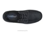 León hombres Orthofeet 00DT165 negro zapatos casuales - Image 5