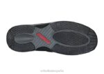 León hombres Orthofeet 00DT165 negro zapatos casuales - Image 6