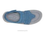 Lira mujer Orthofeet 00DT31 azul sandalias - Image 3