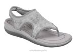 Lira mujer Orthofeet 00DT32 gris sandalias