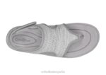 Lira mujer Orthofeet 00DT32 gris sandalias - Image 3
