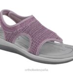 Lira mujer Orthofeet 00DT33 rosa sandalias