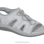maui mujer Orthofeet 00DT34 gris sandalias