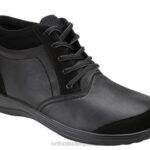 Milán mujer Orthofeet 00DT78 negro botas