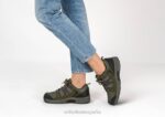 moravia impermeable mujer Orthofeet 00DT69 caqui zapatillas - Image 2