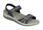 Paloma mujer Orthofeet 00DT12 negro sandalias