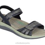 Paloma mujer Orthofeet 00DT12 negro sandalias