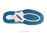 punto coralino elástico mujer Orthofeet 00DT46 azul zapatillas - Image 5