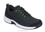 punto coralino elástico mujer Orthofeet 00DT49 negro zapatillas