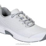 punto coralino elástico mujer Orthofeet 00DT53 blanco zapatillas