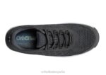 punto elástico de lava hombres Orthofeet 00DT130 gris oscuro zapatillas - Image 5