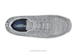 punto elástico de lava hombres Orthofeet 00DT131 gris zapatillas - Image 5