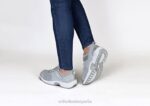 punto elástico joelle mujer Orthofeet 00DT91 gris zapatos casuales - Image 2