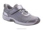 punto elástico joelle mujer Orthofeet 00DT91 gris zapatos casuales