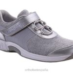 punto elástico joelle mujer Orthofeet 00DT91 gris zapatos casuales
