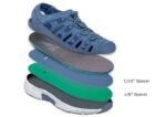 punto elástico laguna mujer Orthofeet 00DT38 azul sandalias - Image 6