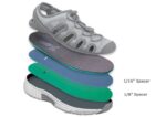 punto elástico laguna mujer Orthofeet 00DT39 gris sandalias - Image 6