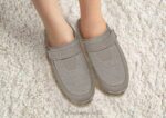 punto elástico louise mujer Orthofeet 00DT118 beige zapatillas - Image 2