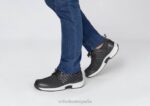 punto elástico tacoma hombres Orthofeet 00DT139 negro zapatillas - Image 2