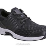 punto elástico tacoma hombres Orthofeet 00DT139 negro zapatillas