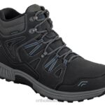 ridgewood hombres Orthofeet 00DT149 negro zapatos de senderismo