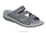 Sáhara mujer Orthofeet 00DT21 gris sandalias